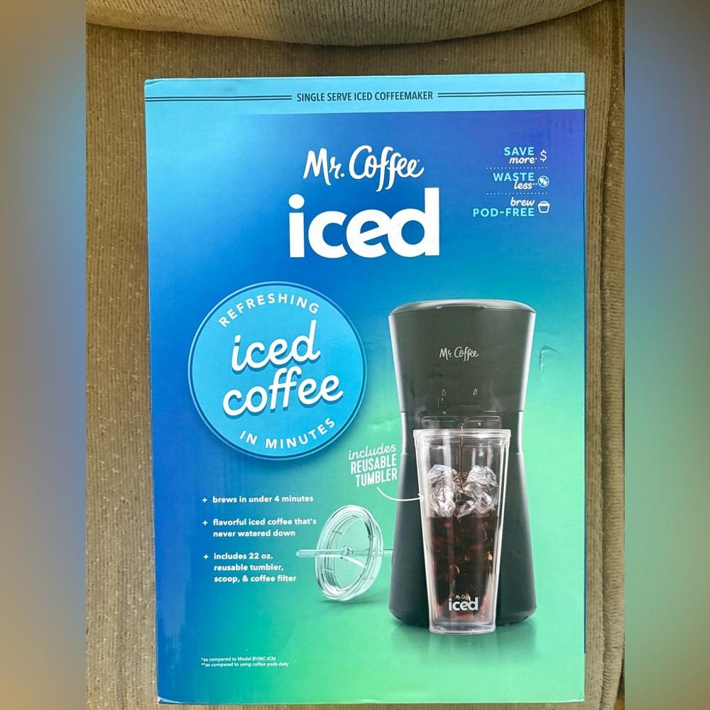 Mr. Coffee Iced Coffee Maker with Tumbler